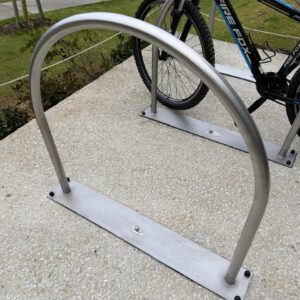 Large Half Hoop Bike Stand - Image 3