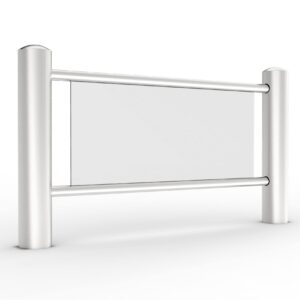 Stainless Steel 150 Dome Top Bollard - Image 3