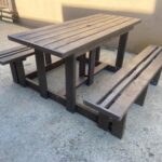 Eco Recycled Plastic Tables & Benches 1